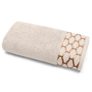 Toalha de Banho Bouton Amorim Jacquard 100% Algodão - Pérola