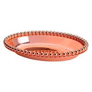 Bandeja Rojemac Lyor Zamac Balls Rosé - 17x12cm