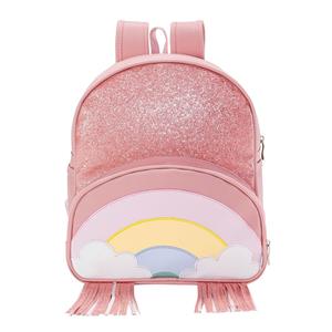 Mochila Batistela Baby Arco Íris 100% PVC - Rosé
