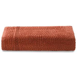 Toalha de Banho Dohler Velour Pérola 100% Algodão - Marrom