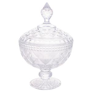 Bomboniere Lyor Diamond com Pé em Cristal - 23x15cm