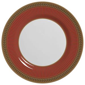 Prato de Sobremesa Alleanza Celebrate em Cerâmica - Vermelho