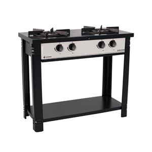 Fogão Industrial 2 Bocas Venâncio Bravo BR2B Baixa Pressão - Branco