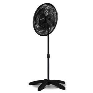 Ventilador de Coluna Dômina Eco Oscilante 60cm 250W 8 Pás Preto - 110V