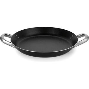Frigideira para Paella Multiflon Profissional em Alumínio com Revestimento Quartzo 4L - Preta
