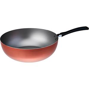 Wok Brinox Fun em Alumínio Revestimento Pro-flon 2,3L - Terracota