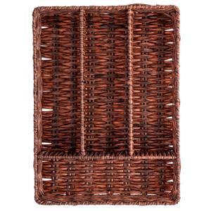 Organizador de Talheres Lyor 30x22cm - Marrom