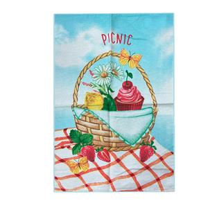 Pano de Copa Dohler Prata 100% Algodão - Picnic