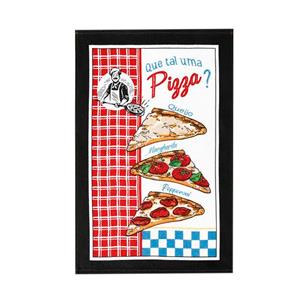 Pano de Copa Dohler Prata 100% Algodão - Pizzaiolo