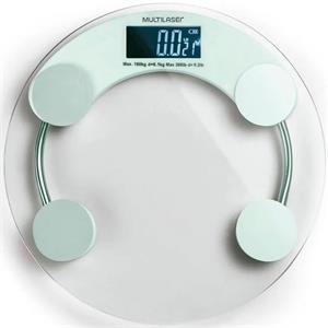 Balança Digital Multilaser Eatsmart HC039 até 180Kg - Cinza