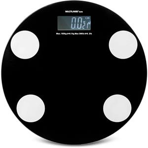 Balança Digital Multilaser Eatsmart HC024 até 180Kg - Preta