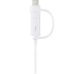 Cabo USB Samsung EPDG930D com 2 Saídas - Branco