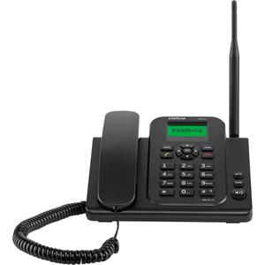 Telefone Celular Fixo Intelbras CFW9041 4G com Wi-Fi - Preto