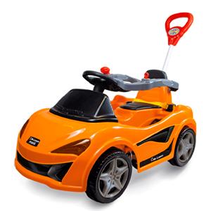 Carro Infantil Maral Mc Laram com Buzina - Laranja