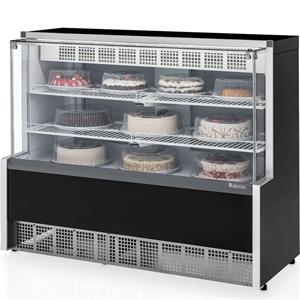 Balcão Vitrine Refrigerada Gelopar GPEA140R Confeitaria Dupla Função - 220V