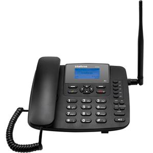 Telefone Celular Fixo Intelbras CF6031 3G - Preto