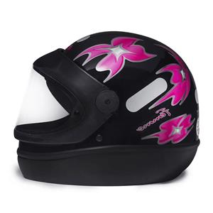 Capacete San Marino Feminino Preto - Tam 56