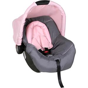 Bebê Conforto Galzerano Piccolina até 13Kg - Grafite/Rosa