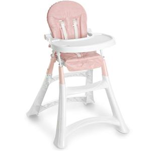 Cadeira de Alimentação Galzerano Alta Premium - Rosa