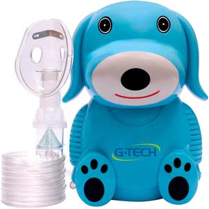 Nebulizador Inalador Infantil G-Tech Nebdog - Azul