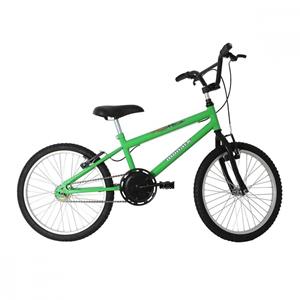 Bicicleta Aro 20 Monark BMX em Aço Carbono Freio V-Brake - Verde