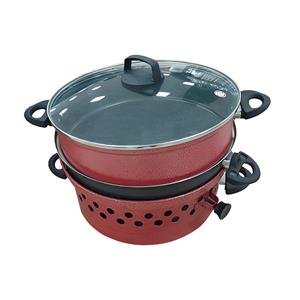 Panela Multiuso Grillmix Ecológica a Álcool - Vermelha