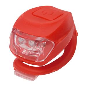 Refletor Dianteiro e Traseiro para Bike TSW 2 Leds - Vermelho