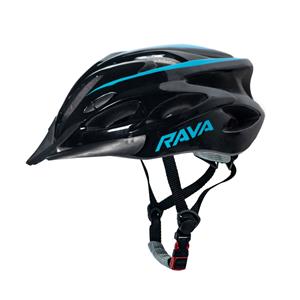 Capacete para Ciclista Rava MTB Space New Preto/Azul - G