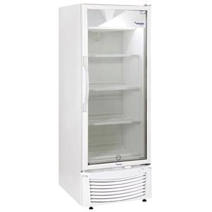 Expositor de Bebidas Vertical Fricon VCFM402 01 Porta 402L Branco - 220V