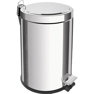 Lixeira Tramontina Brasil em Aço Inox com Pedal 5L