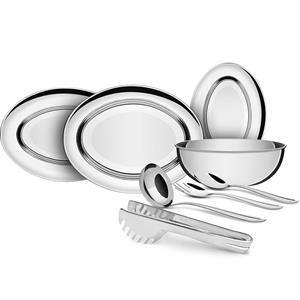 Kit para Servir Tramontina Buena 8 Peças - Inox