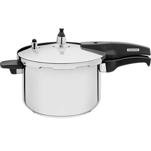 Panela de Pressão Tramontina Allegra em Aço Inox Fundo Triplo 6L