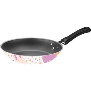 Frigideira Tramontina em Alumínio com Revestimento Starflon Max 1,2L - Estampado Branco
