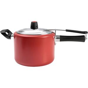Panela de Pressão Brinox Vapt em Alumínio com Revestimento Pro-flon 7,5L - Cereja