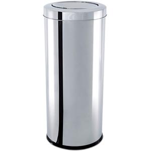 Lixeira Brinox Decorline em Aço Inox com Tampa Basculante 7,8L