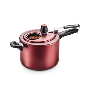 Panela de Pressão MTA com Visor Revestimento Superflon 4,5L - Cereja