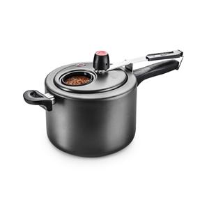 Panela de Pressão MTA com Visor Revestimento Superflon 4,5L - Grafite