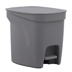 Lixeira Tramontina Compact em Polipropileno 7L Cinza