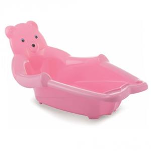 Banheira Adoleta Urso 0274016 24L - Rosa