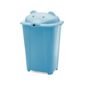 Cesto Infantil Adoleta Urso 44L - Azul Bebê