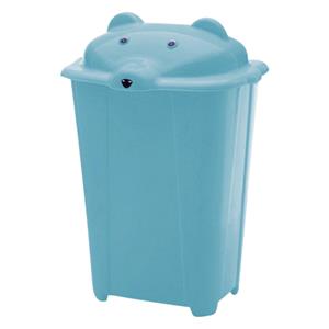 Cesto Infantil Adoleta Urso 44L - Azul Turquesa