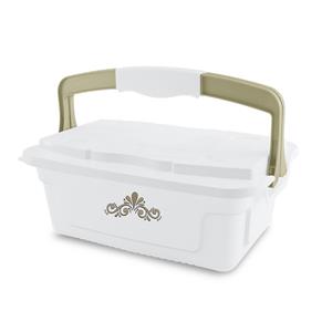 Organizador Infantil Adoleta Classic com Alça 5,6L - Branco