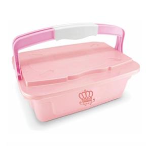 Organizador Infantil Adoleta Majestic com Alça 5,6L - Rosa Real