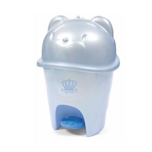 Lixeira Infantil Adoleta Fofura Majestic com Pedal 6,5L - Azul Real