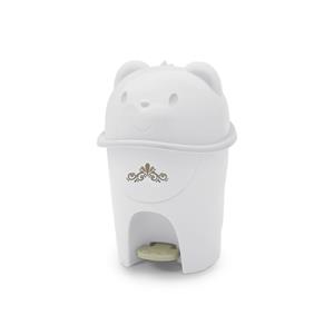 Lixeira Infantil Adoleta Fofura 6,5L - Branco