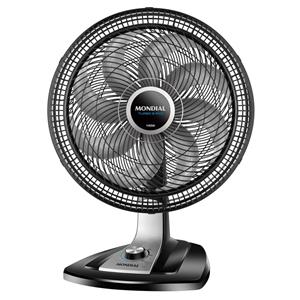 Ventilador de Mesa Mondial Turbo VTX40 40cm 140W 8 Pás Preto - 220V