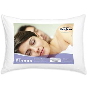 Travesseiro Ortobom Flocos de Espuma 100% Polipropileno com Poliuretano