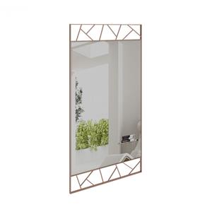 Espelho Retangular Rudnick Viés Fit Cobre - 110x210cm