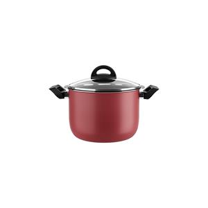 Panela Brinox Cozi Vapore 4 em 1 com Revestimento Pro-flon 4,2L - Cereja