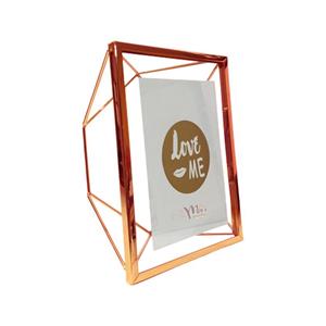 Porta-Retrato Bela Flor Decor Rose Gold - 15x20cm